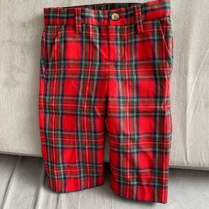Janie and Jack Tartan Slacks, 6-12mo